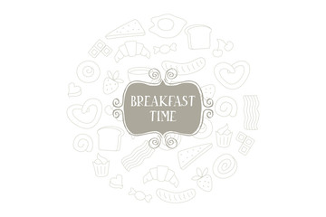 Vintage Poster - Breakfast.