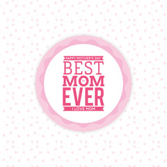 Mother Day label