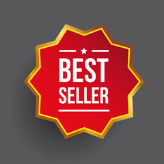 Best Seller red star vector