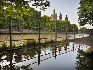 Rio Isar en Munich