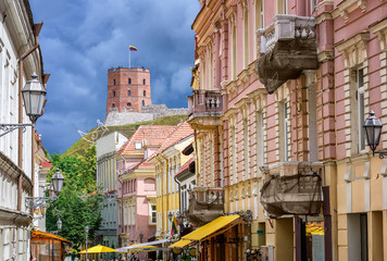 Vilnius Old Town, Lithuania, Eastern Europe - obrazy, fototapety, plakaty