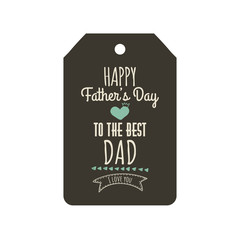 father day label