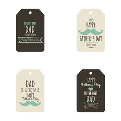 father day labels