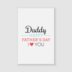 father day label