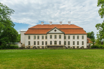 Fototapeta na wymiar Hiiu-Suuremoisa baroque manor, Hiuumaa, Estonia