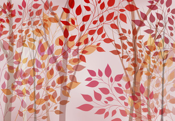 Obrazy na Plexi  Abstrakcyjne tło jesień