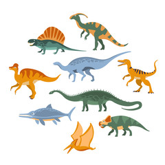Jurassic Period Dinosaurs Set