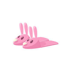 Pink Rabbit Slippers