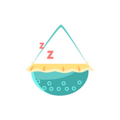 Cradle With Sleeping Baby