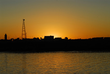 Sunset at El Djorf