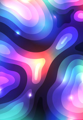 Abstract colorful background with transparent effect