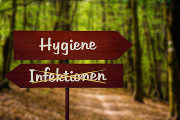 Schild 104 - Hygiene