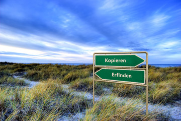 Schild 103 - Erfinden