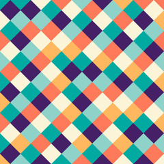 Colorful background with squares