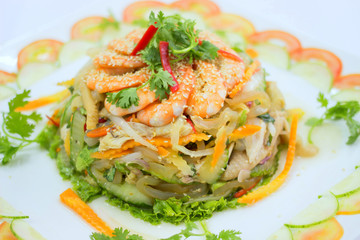 Vietnamese shrimp salad