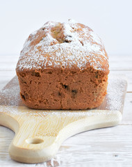 big cake on the board