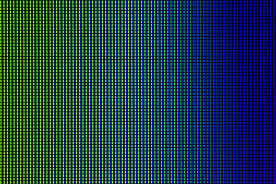 Closeup RGB led diode from led TV and led monitor screen display panel. Colorful led screen for background and design with copy space for text or image.
