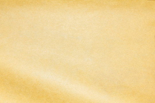 Closeup recycled crumpled brown paper texture. Recycled crumpled brown paper background with copy space for text or image.