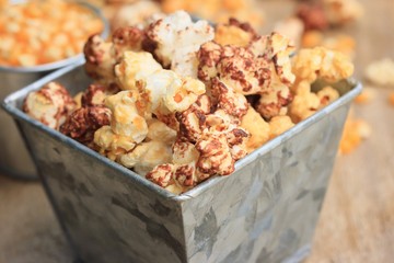 tasty popcorn with seed