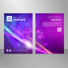 Fototapeta premium Brochure book abstract vector background design template