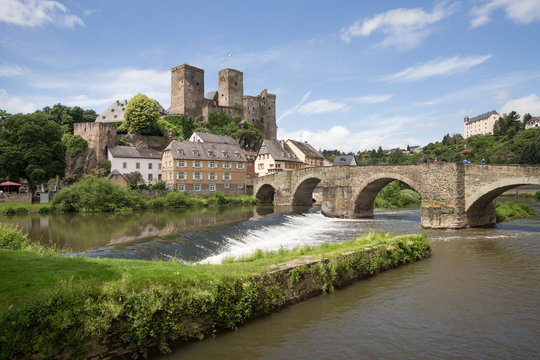 runkel historic city hessen germany