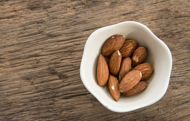 group of almonds