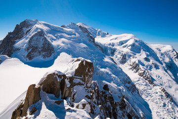 Fototapeta na wymiar Chamonix Mont Blanc