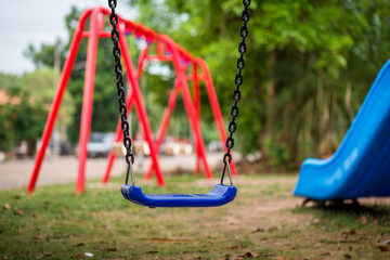 Playground swings