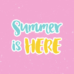 Hand drawn lettering