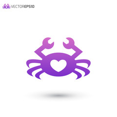 Crab Heart Logo