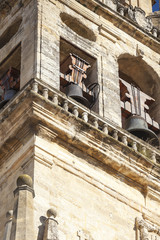 Old Torre del Alminar Bell Tower Mezquita Cordoba Andalusia Spain.