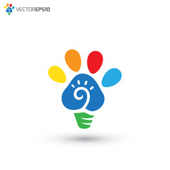 Fototapeta premium Pet Idea Logo