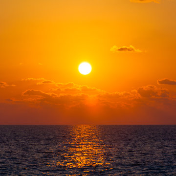 Fototapeta Beautiful sunset