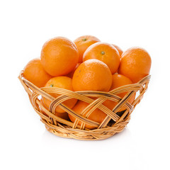 clementine  isolated.  mandarin.  orange. tangerine