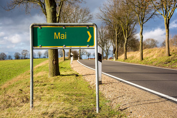 Schild 96 - Mai
