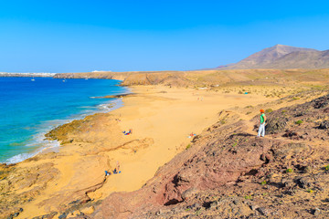 View of Papagayo beach