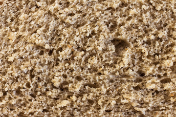 Close-up of bread structure