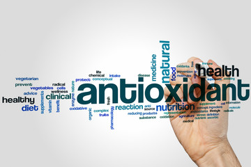 Antioxidant word cloud