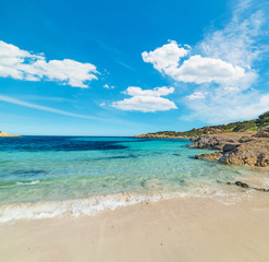 blue sky over Cala Granu