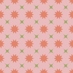 Flower pastel seamless pattern