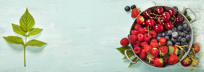 Mix of fresh berries