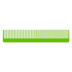 Fashion comb icon and style comb hairdresser care icon equipment. Hair barber comb for styling accessory in flat style isolated on white background. Care for themselves
