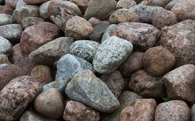 Granite stones.
