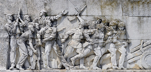 Timisoara Monument fresco