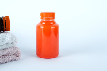 Fitness concept with dumbbells