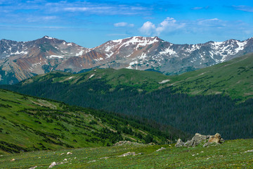 Fototapeta na wymiar Rocky Mountain National Park landscape. Colorado, USA.