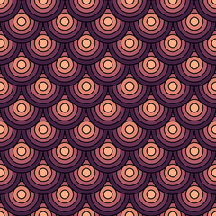 Circles background violet