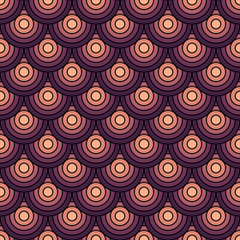 Circles background violet
