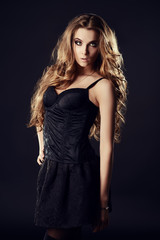 Naklejka premium rich long hair