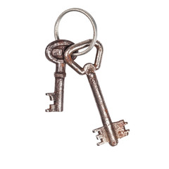Old vintage keys